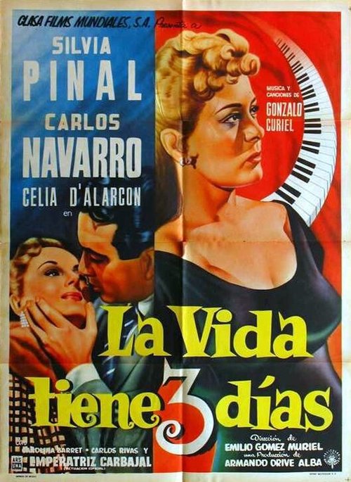 Обложка (Постер) La vida tiene tres días (1955) SATRip Обложка (Постер) La vida tiene tres días (1955) SATRip