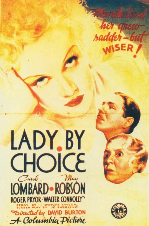 Обложка (Постер) Lady by Choice (1934) SATRip
