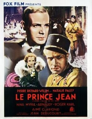 Обложка (Постер) Le prince Jean (1934) SATRip