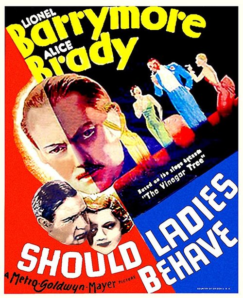 Обложка (Постер) Леди должны вести себя правильно / Should Ladies Behave (1933) SATRip