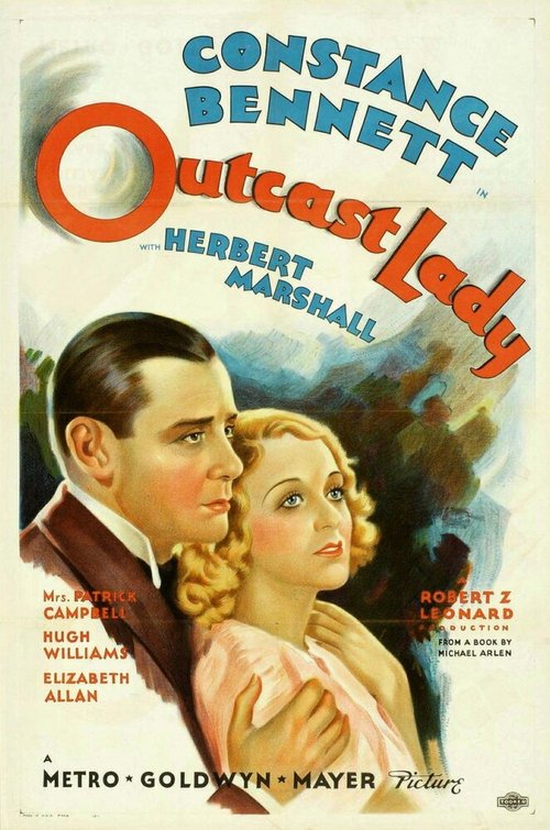 Обложка (Постер) Леди-изгой / Outcast Lady (1934) SATRip