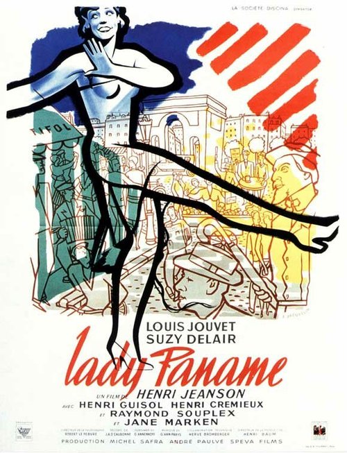 Обложка (Постер) Леди Панама / Lady Paname (1950) SATRip