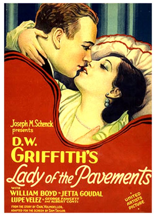 Обложка (Постер) Леди с мостовых / Lady of the Pavements (1929) SATRip