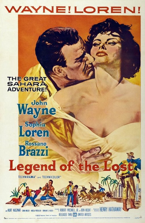 Обложка (Постер) Легенда о потерянном / Legend of the Lost (1957) SATRip Обложка (Постер) Легенда о потерянном / Legend of the Lost (1957) SATRip