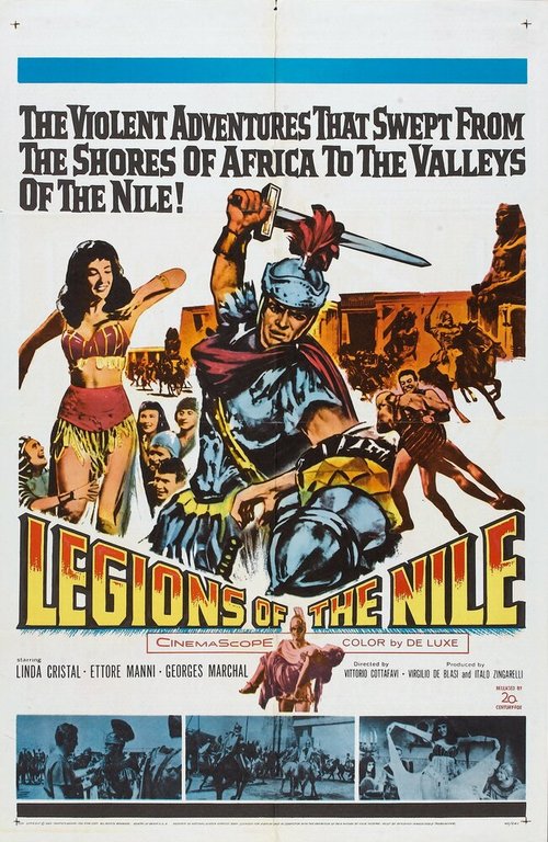 Обложка (Постер) Легионы Клеопатры / Le legioni di Cleopatra (1959) SATRip Обложка (Постер) Легионы Клеопатры / Le legioni di Cleopatra (1959) SATRip