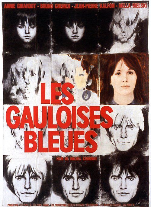 Обложка (Постер) Легкие «Голуаз» / Les gauloises bleues (1968) SATRip