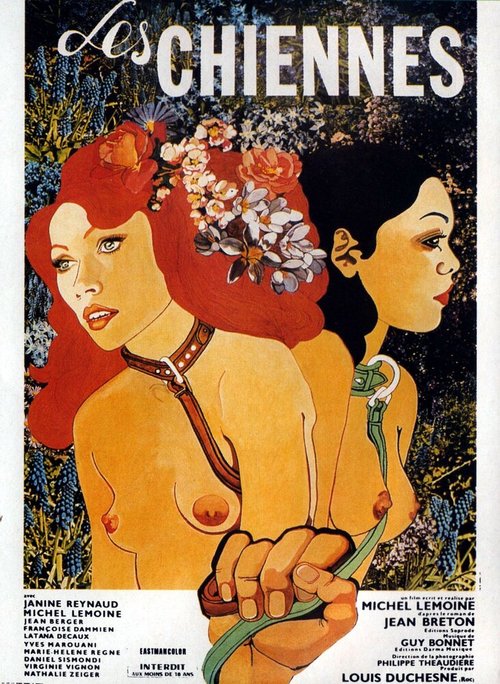 Обложка (Постер) Les chiennes (1973) SATRip