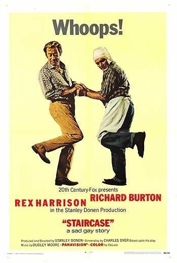 Обложка (Постер) Лестница / Staircase (1969) SATRip Обложка (Постер) Лестница / Staircase (1969) SATRip