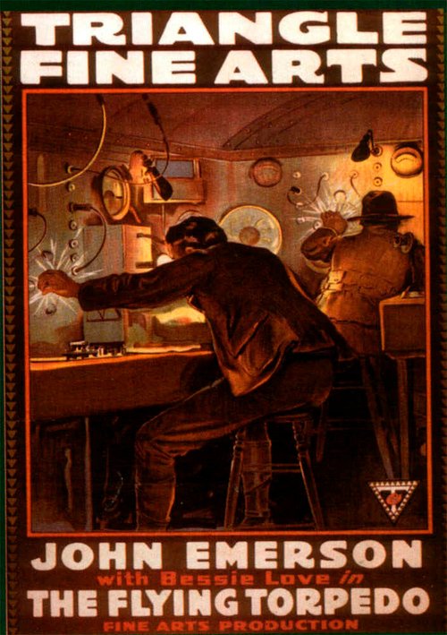 Обложка (Постер) Летающая торпеда / The Flying Torpedo (1916) SATRip