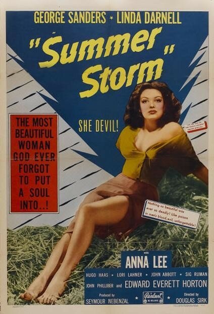 Обложка (Постер) Летняя буря / Summer Storm (1944) SATRip Обложка (Постер) Летняя буря / Summer Storm (1944) SATRip