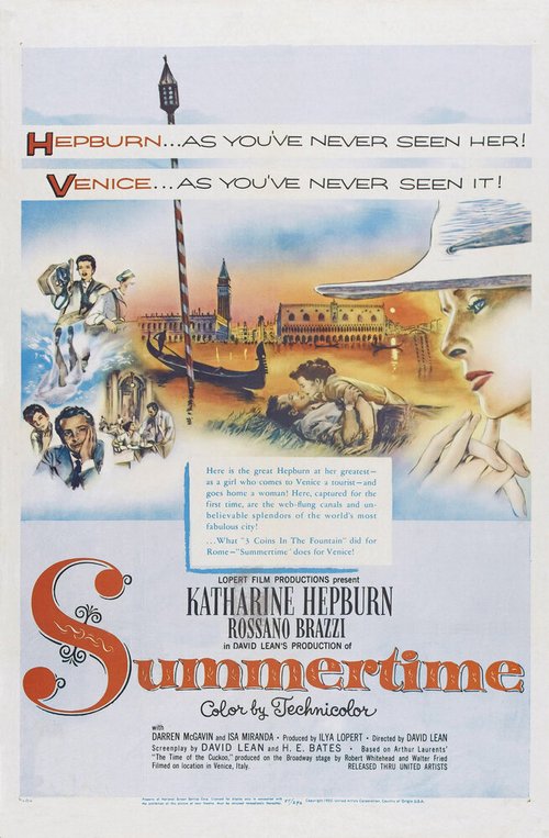 Обложка (Постер) Летняя пора / Summertime (1955) SATRip
