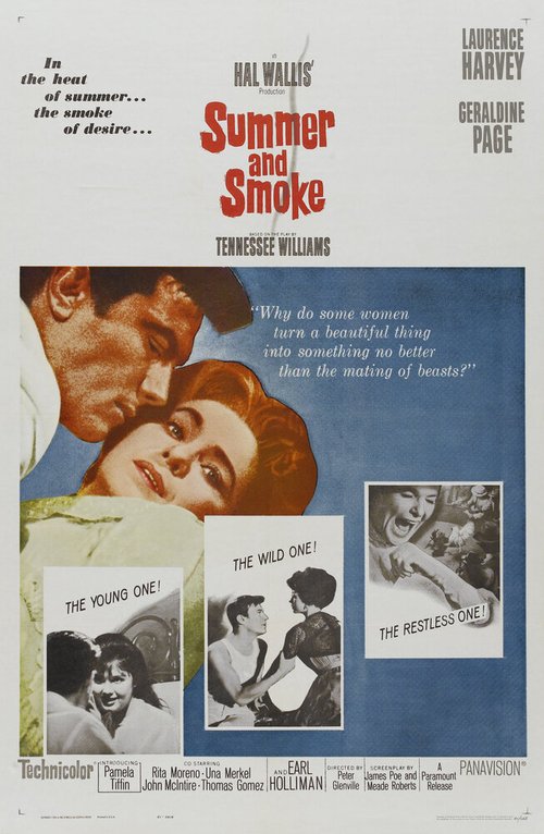 Обложка (Постер) Лето и дым / Summer and Smoke (1961) SATRip Обложка (Постер) Лето и дым / Summer and Smoke (1961) SATRip