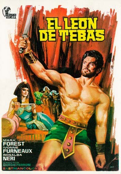 Обложка (Постер) Лев Египта / Leone di Tebe (1964) SATRip Обложка (Постер) Лев Египта / Leone di Tebe (1964) SATRip