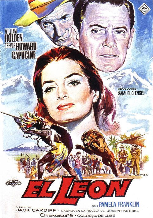 Обложка (Постер) Лев / The Lion (1962) SATRip Обложка (Постер) Лев / The Lion (1962) SATRip