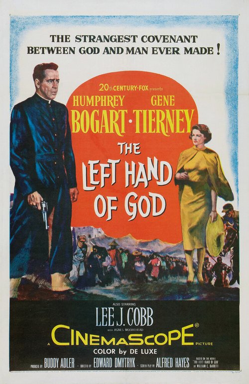 Обложка Левая рука Бога / The Left Hand of God (1955) 
