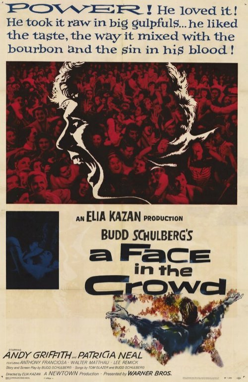Обложка (Постер) Лицо в толпе / A Face in the Crowd (1957) SATRip Обложка (Постер) Лицо в толпе / A Face in the Crowd (1957) SATRip