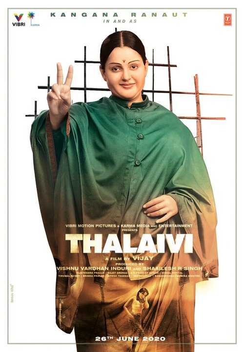 Обложка (Постер) Лидер / Thalaivi (2021) HDRip Обложка (Постер) Лидер / Thalaivi (2021) HDRip