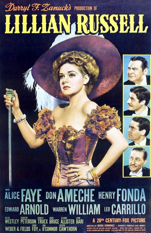 Обложка (Постер) Лиллиан Расселл / Lillian Russell (1940) SATRip Обложка (Постер) Лиллиан Расселл / Lillian Russell (1940) SATRip