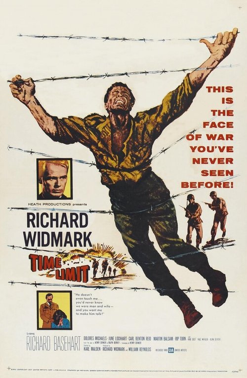 Обложка (Постер) Лимит времени / Time Limit (1957) SATRip Обложка (Постер) Лимит времени / Time Limit (1957) SATRip