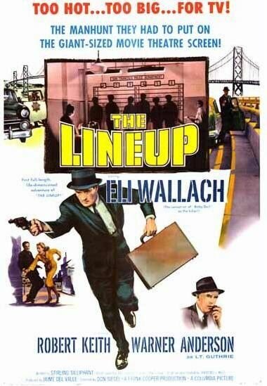 Обложка (Постер) Линейка / The Lineup (1958) SATRip Обложка (Постер) Линейка / The Lineup (1958) SATRip