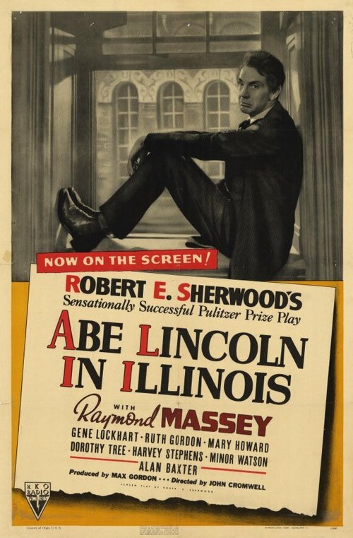 Обложка (Постер) Линкольн в Иллинойсе / Abe Lincoln in Illinois (1940) SATRip Обложка (Постер) Линкольн в Иллинойсе / Abe Lincoln in Illinois (1940) SATRip