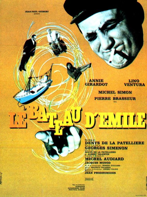 Обложка (Постер) Лодка Эмиля / Le bateau d'Émile (1962) SATRip Обложка (Постер) Лодка Эмиля / Le bateau d'Émile (1962) SATRip