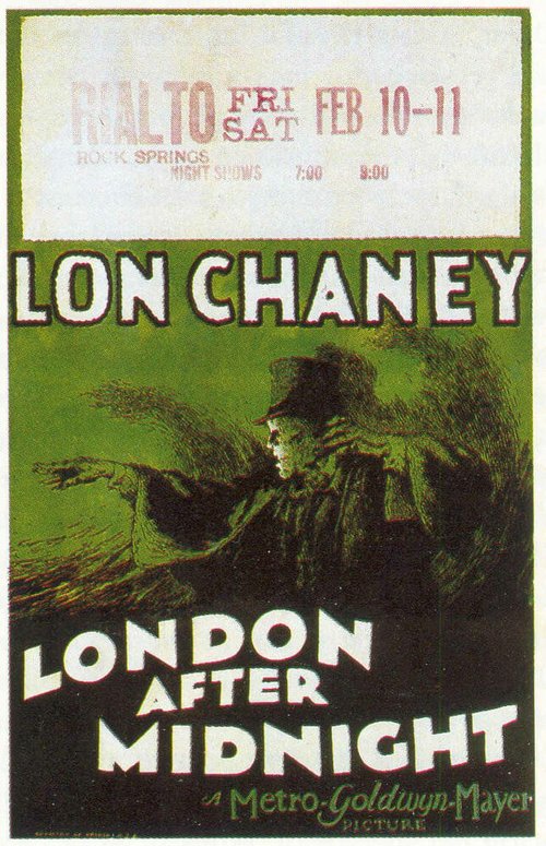 Обложка (Постер) Лондон после полуночи / London After Midnight (1927) SATRip