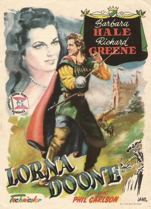 Обложка (Постер) Лорна Дун / Lorna Doone (1951) SATRip