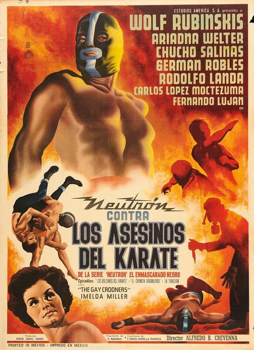 Обложка (Постер) Los asesinos del karate (1965) SATRip Обложка (Постер) Los asesinos del karate (1965) SATRip