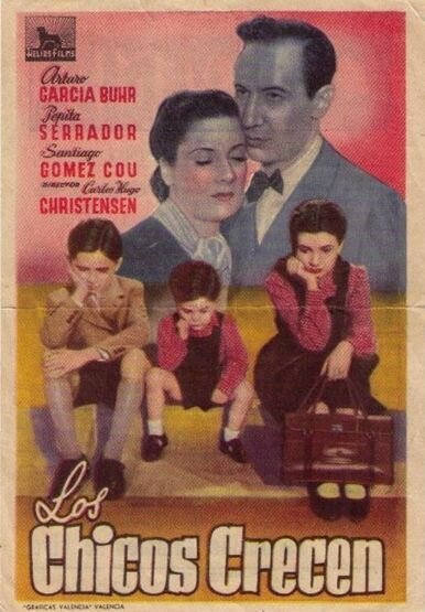 Обложка (Постер) Los chicos crecen (1942) SATRip