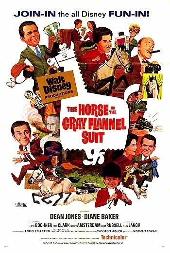 Обложка (Постер) Лошадь во фланелевом сером костюме / The Horse in the Gray Flannel Suit (1968) SATRip Обложка (Постер) Лошадь во фланелевом сером костюме / The Horse in the Gray Flannel Suit (1968) SATRip