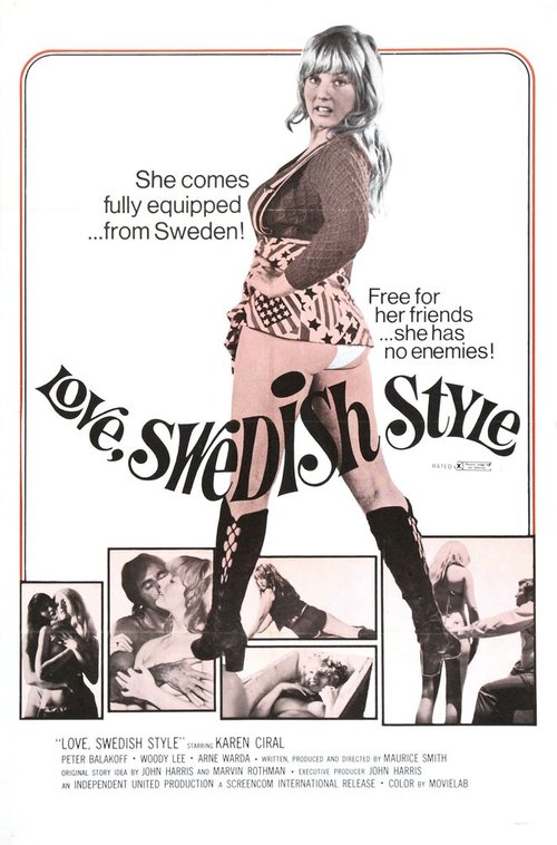 Обложка (Постер) Love, Swedish Style (1972) SATRip