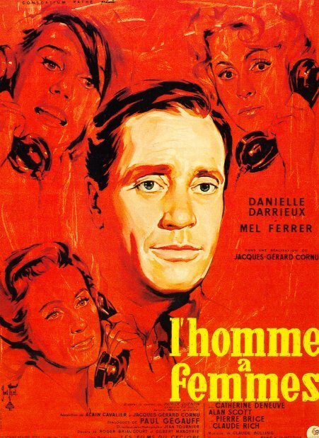 Обложка (Постер) Ловелас / L'homme à femmes (1960) SATRip Обложка (Постер) Ловелас / L'homme à femmes (1960) SATRip