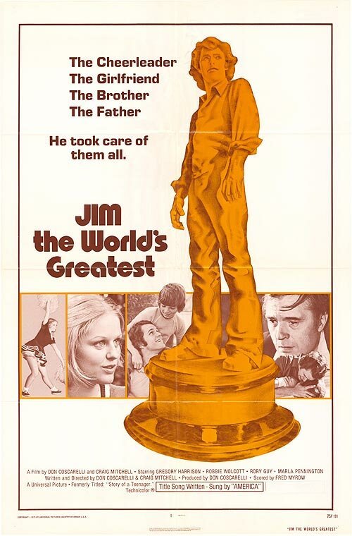 Обложка (Постер) Лучший в мире Джим / Jim, the World's Greatest (1975) SATRip Обложка (Постер) Лучший в мире Джим / Jim, the World's Greatest (1975) SATRip