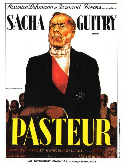 Обложка (Постер) Луи Пастер / Pasteur (1935) 