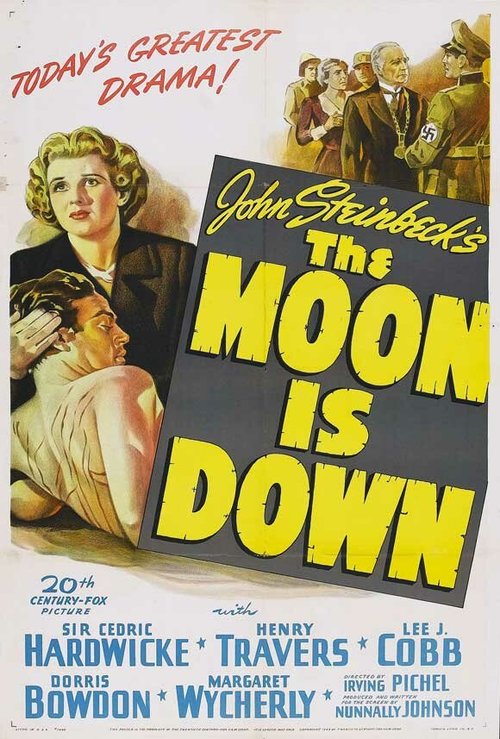 Обложка (Постер) Луна зашла / The Moon Is Down (1943) SATRip Обложка (Постер) Луна зашла / The Moon Is Down (1943) SATRip