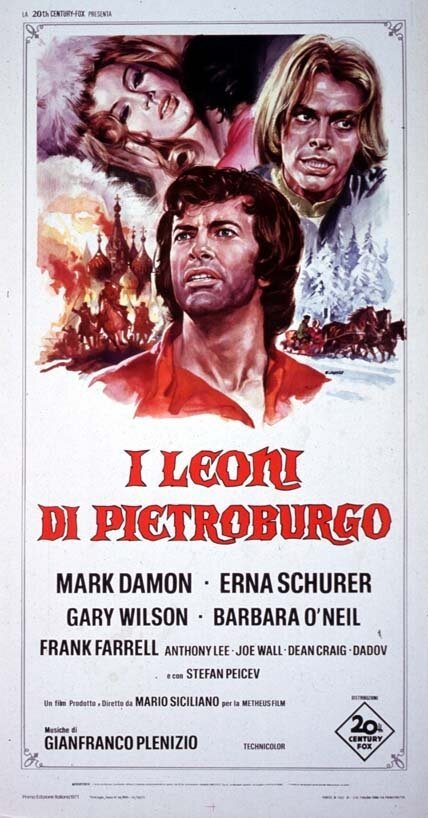 Обложка (Постер) Львы Санкт-Петербурга / I leoni di Pietroburgo (1972) SATRip
