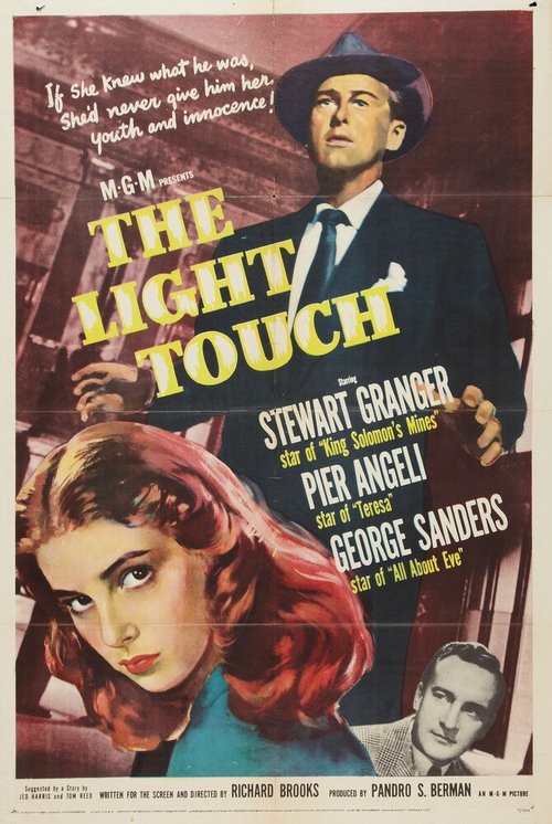 Обложка (Постер) Лёгкое прикосновение / The Light Touch (1951) SATRip Обложка (Постер) Лёгкое прикосновение / The Light Touch (1951) SATRip