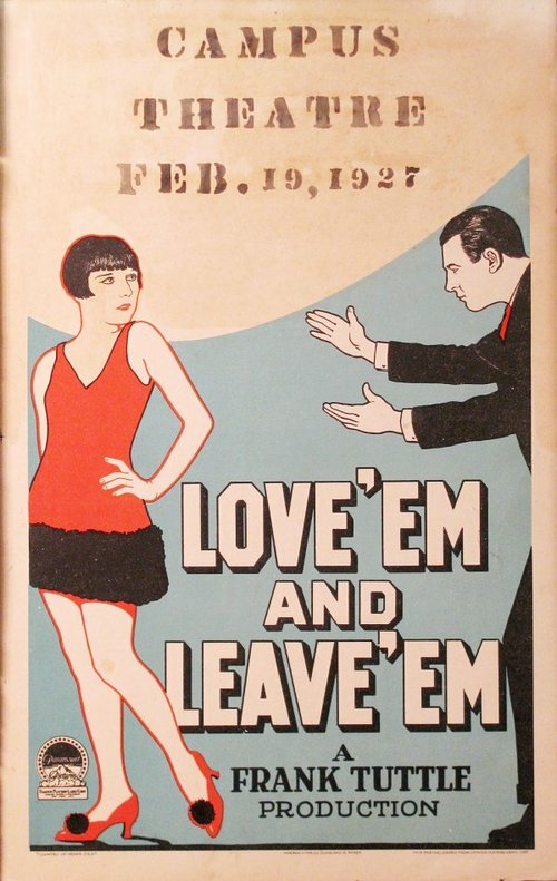 Обложка (Постер) Люби их и оставь их / Love «Em and Leave «Em (1926) SATRip