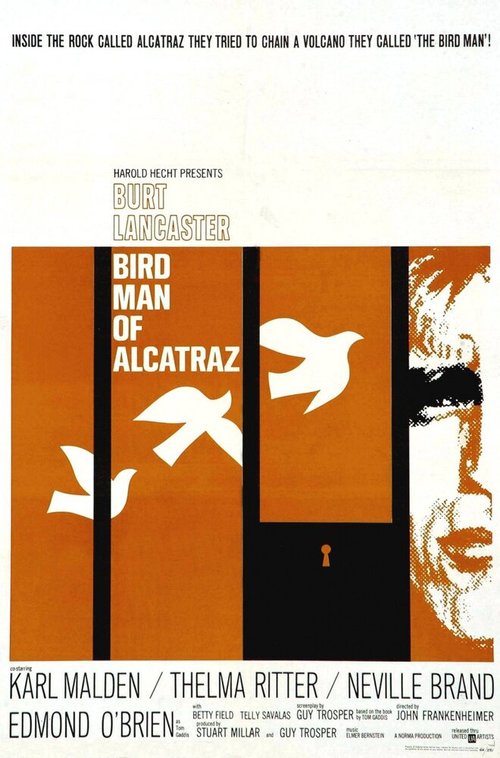 Обложка (Постер) Любитель птиц из Алькатраса / Birdman of Alcatraz (1962) SATRip Обложка (Постер) Любитель птиц из Алькатраса / Birdman of Alcatraz (1962) SATRip
