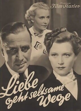 Обложка (Постер) Любовь идет странными путями / Liebe geht seltsame Wege (1937) 