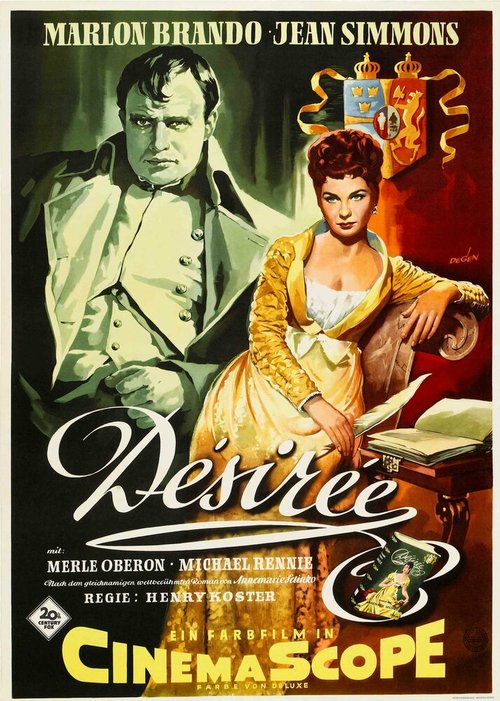 Обложка (Постер) Любовь императора Франции / Désirée (1954) SATRip Обложка (Постер) Любовь императора Франции / Désirée (1954) SATRip