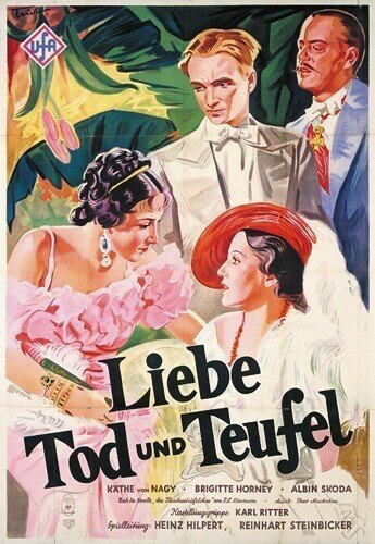 Обложка (Постер) Любовь, смерть и дьявол / Liebe, Tod und Teufel (1934) SATRip
