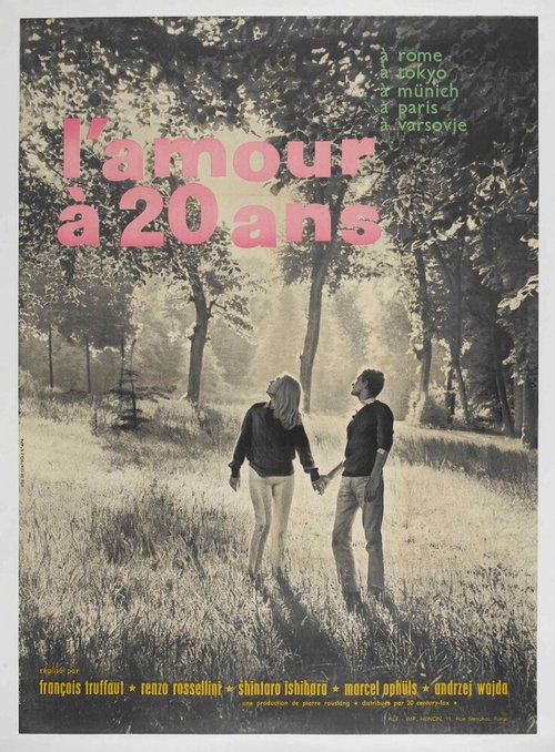Обложка (Постер) Любовь в двадцать лет / L'amour à vingt ans (1962) SATRip Обложка (Постер) Любовь в двадцать лет / L'amour à vingt ans (1962) SATRip