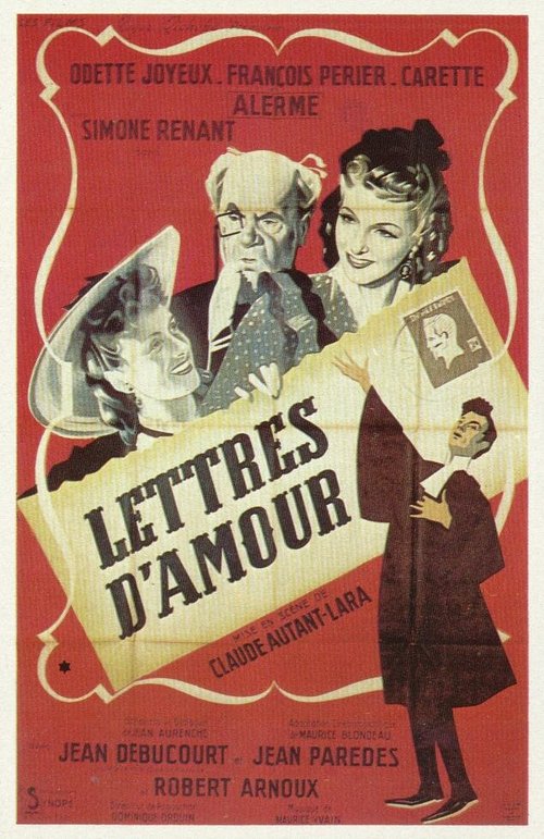 Обложка (Постер) Любовные письма / Lettres d'amour (1942) SATRip Обложка (Постер) Любовные письма / Lettres d'amour (1942) SATRip