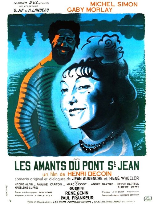 Обложка (Постер) Любовники моста Сен-Жан / Les amants du pont Saint-Jean (1947) SATRip Обложка (Постер) Любовники моста Сен-Жан / Les amants du pont Saint-Jean (1947) SATRip