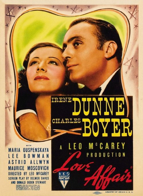 Обложка (Постер) Любовный роман / Love Affair (1939) SATRip Обложка (Постер) Любовный роман / Love Affair (1939) SATRip