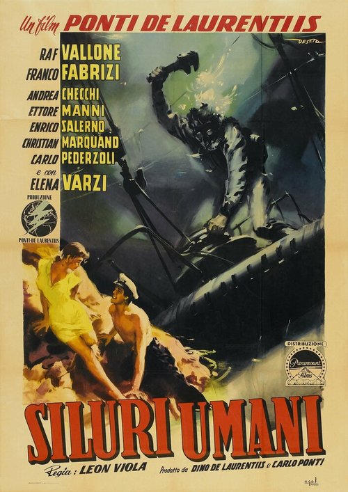 Обложка (Постер) Люди-торпеды / Siluri umani (1954) SATRip Обложка (Постер) Люди-торпеды / Siluri umani (1954) SATRip
