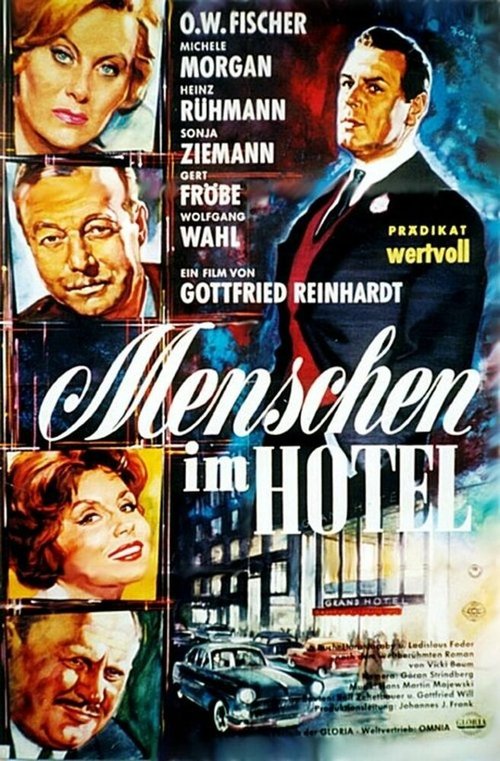 Обложка (Постер) Люди в отеле / Menschen im Hotel (1959) SATRip