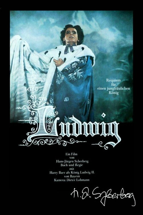 Обложка (Постер) Людвиг — Реквием по королю-девственнику / Ludwig - Requiem für einen jungfräulichen König (1972) SATRip